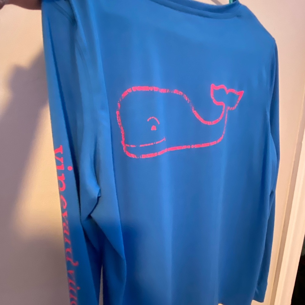 Whale Logo Long-Sleeve Harbor Performance Tee